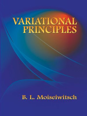 cover image of Variational Principles